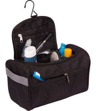 TRVLMORE TRVLMORE Hanging Toiletry Bag - Reiseveranstalter mit Haken - Unisex - Schwarz