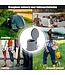 Coast Campingtoilette - Reisetoilette - mobile Toilette mit herausnehmbarem Eimereinsatz - grau