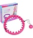 Niceey Fitness Hula Hoop Reifen - mit Gewicht - Pink