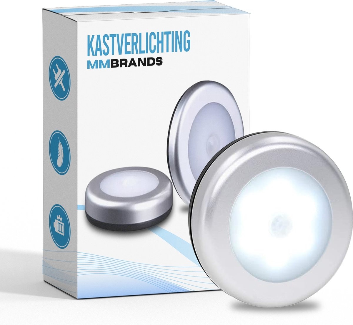 LED e  günstig Kaufen-MM Brands Schrankbeleuchtung - LED - mit Bewegungsmelder. MM Brands Schrankbeleuchtung - LED - mit Bewegungsmelder <![CDATA[Wünschen Sie sich eine zusätzliche Beleuchtung in Ihrem Schlafzimmer? Dann hat MM Brands die perfekte Lösung dafür gefunden. Mi