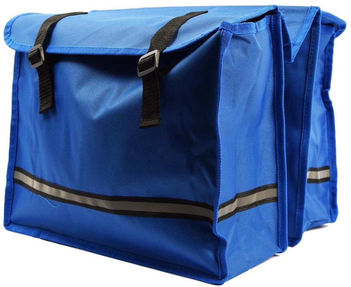 8719689805326 - Double Bicycle Bag - Blau - 26 Liter 8719689805326 - Double Bicycle Bag - Blau - 26 Liter