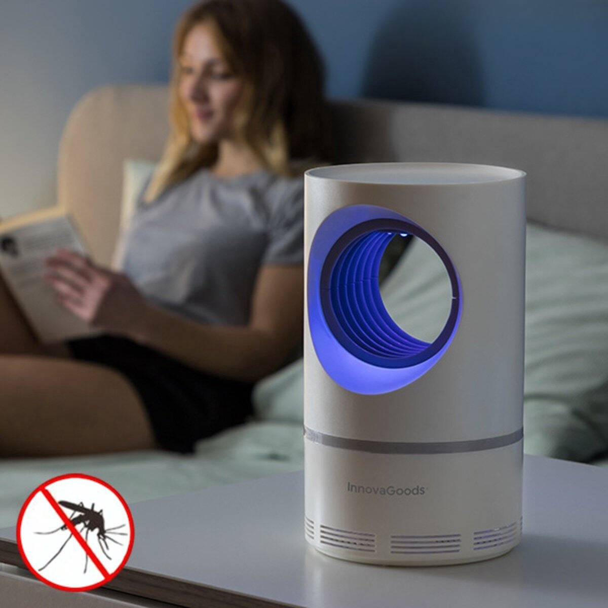 Die Acht günstig Kaufen-Innovagoods - Anti-Fliegen-Lampe - Vortex. Innovagoods - Anti-Fliegen-Lampe - Vortex <![CDATA[Tag und Nacht von lästigen Stechmücken, Motten oder Fruchtfliegen geplagt werden? Das gehört mit dieser Insektenlampe der Vergangenheit an. Diese Lampe nutzt 