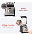 KitchenBrothers Power Blender - Mixer - 2000W - 2L - Smoothie Maker - 8 Stufen - 4 Geschwindigkeiten - Edelstahl
