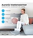 Auronic Elektrischer Fußwärmer - mit Timer und Überhitzungsschutz - 100W - Erwachsene - Grau