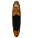 Pacific Special Edition Sup Board - Tigerdruck - KOSTENLOSE wasserdichte Handytasche - Extra stabil - 305 cm - 7 Teile - bis zu 100 kg - aufblasbar