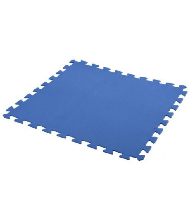 Free and Easy Schwimmbadfliesen Schaum blau 50 x 50 cm - 27 Stück - 6,75m²,