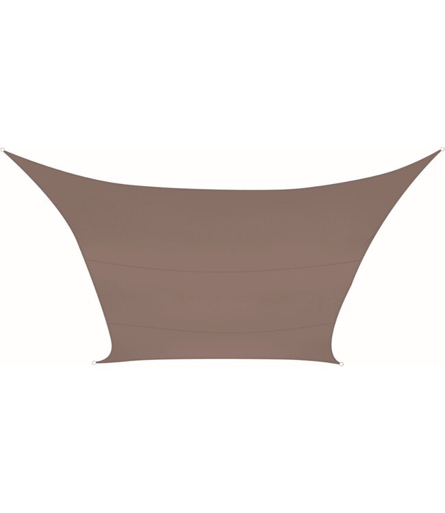 Velleman Beschattungstuch - Rechteck - 2 x 3m - Taupe