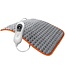 Lifeproducts Electric XL Heat Pillow For Back/Neck/Shoulder/ Abdomen - Elektrisches Kissen mit einstellbarer Wärme - waschbar - Wärmedecke - 100W - Grau - 30x60CM