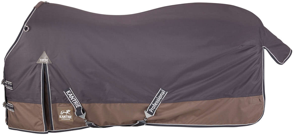 KANTRIE Outdoor-Teppich Economic 200 g, 155cm Grau/Braun