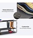 LifeGoods Schuhregal - 5 Schichten - Aufbewahrungssystem für 30 Paar Schuhe - Kunststoff - Schwarz