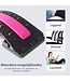 EarKings Rückenstrecker-Massagegerät mit weichen Massagepads - verstellbarer Rückenstrecker für optimale Entspannung - Pink