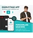 FITAGE Smart Scale mit 17-facher Körperanalyse - FITAGE App - Schwarz