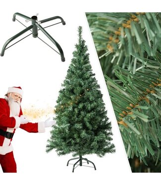 Tectake Tectake - Künstlicher Weihnachtsbaum - 150 cm - inkl. Ständer - Weihnachtsbaum - Tannenbaum - Künstlicher Weihnachtsbaum - 310 Punkte - 402817