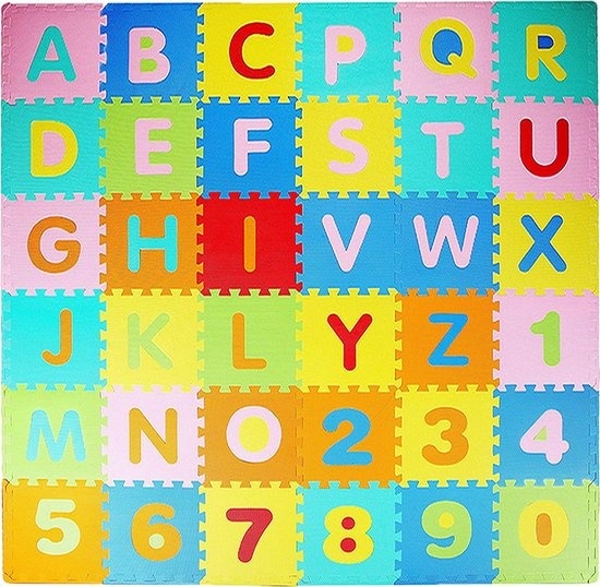 Cottage,Puzzle günstig Kaufen-LifeGoods Spielmatte XL - Schaumstoff - faltbar - mehrfarbig - Puzzle 86-teilig - 180x180 cm. LifeGoods Spielmatte XL - Schaumstoff - faltbar - mehrfarbig - Puzzle 86-teilig - 180x180 cm <![CDATA[Die Alphabet-Spielmatte von LifeGoods unterstützt die geis