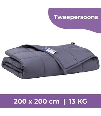 Nevali Nevali Double Lap Blanket - 7-Lagen-Design - 13KG - 200 x 200 CM