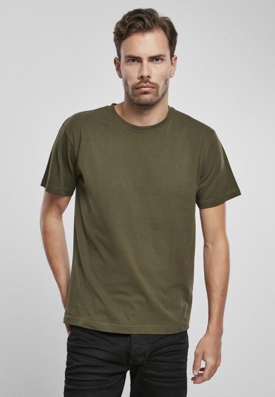 Shirt in günstig Kaufen-Army T-Shirt olivgrün Größe XXXXXL. Army T-Shirt olivgrün Größe XXXXXL <![CDATA[Dieses robuste olivgrüne Armeehemd von Brandit hat ein einfaches, aber mutiges Design. Das Hemd hat eine optimale Passform mit einem Rundhalsaus