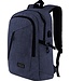 TRVLMORE Rucksack - 25L - 15.6 Zoll - Laptop-Rucksack - Schultasche - Unisex - Spritzwassergeschützt - Lebenslange Garantie - Blau