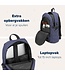 TRVLMORE Rucksack - 25L - 15.6 Zoll - Laptop-Rucksack - Schultasche - Unisex - Spritzwassergeschützt - Lebenslange Garantie - Blau