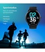 Denver Smartwatch - 5 Ziffernblätter - Anrufe/SMS - Schlafaktivität - Herzfrequenz, Blutdruckmessung, Sportmodus - IP67 - SW173 - Schwarz