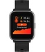 Denver SW-162 - Smartwatch - Sportuhr - Uhr - Herzfrequenzmesser - Temperaturmesser - Geeignet für iOS & Android - Schwarz