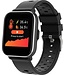 Denver SW-162 - Smartwatch - Sportuhr - Uhr - Herzfrequenzmesser - Temperaturmesser - Geeignet für iOS & Android - Schwarz