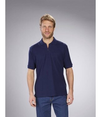 Generic Westfalia Poloshirt Herren mit Reißverschluss navy blau Größe XXL