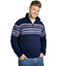 Fleece-Stand-up-Shirt, Farbe navyblau, Größe M