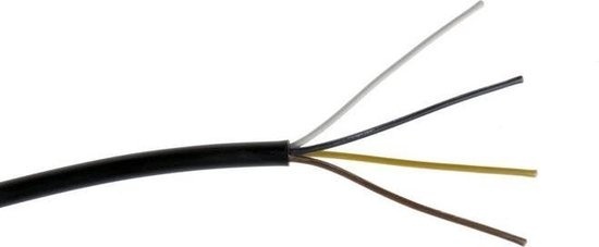 75mm mit günstig Kaufen-Kabel 4 x 0,75mm, 5m. Kabel 4 x 0,75mm, 5m <![CDATA[Kabel mit Kunststoffummantelung. 4 x 0,75 mm.]]>. 