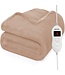 Auronic Auronic Electric Blanket - Wärmedecke - 9 Wärmestufen - 2 Personen - 200x150 - Hellbraun