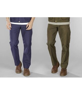 Merkloos Westfalia Herren-Shorts mit Reißverschlusstasche hinten blau/grau Größe 28 (kurz)