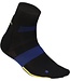 Socken, Schwarz/Blau, Größe 43/46