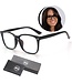 LC Eyewear Computerbrille - Blaulichtbrille - Displaybrille - Design - Unisex - Schwarz