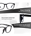 LC Eyewear Computerbrille - Blaulichtbrille - Displaybrille - Design - Unisex - Schwarz