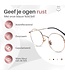 LC Eyewear Computerbrille - Blaulichtbrille - Blaulichtbrille - Displaybrille - Metall - Unisex - Rose Gold