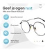 LC Eyewear Computerbrille - Blaulichtbrille - Displaybrille - Metall - Unisex - Schwarz