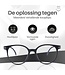 LC Eyewear Computerbrille - Blaulichtbrille - Displaybrille - Unisex - Mattschwarz