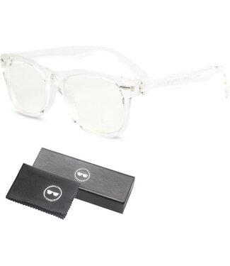 Homra LC Eyewear Computerbrille für Kinder - Blaulichtbrille - Displaybrille - Unisex - Transparent