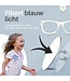 LC Eyewear Computerbrille für Kinder - Blaulichtbrille - Displaybrille - Unisex - Transparent