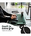 WURK Professionelle Schreibtischunterlage aus Kunstleder - Schreibtischorganisation - Schreibtischzubehör - Mauspad XXL- Inklusive Kabelclip - 80x40 - Grün