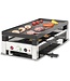 Solis 5 in 1 Tischgrill 791 Gourmet Set 8 Personen - Raclette - Silber/Schwarz