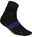 Socken, Schwarz/Blau, Größe 39/42