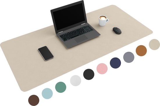 Kabel Organizer günstig Kaufen-WURK Professionelle Schreibtischunterlage Kunstleder - Schreibtisch-Organizer - Inklusive Kabelclip - Beige - 120x60. WURK Professionelle Schreibtischunterlage Kunstleder - Schreibtisch-Organizer - Inklusive Kabelclip - Beige - 120x60 <![CDATA[Möchten Si