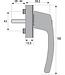 Fensterdichtung S AB208 Aluminium