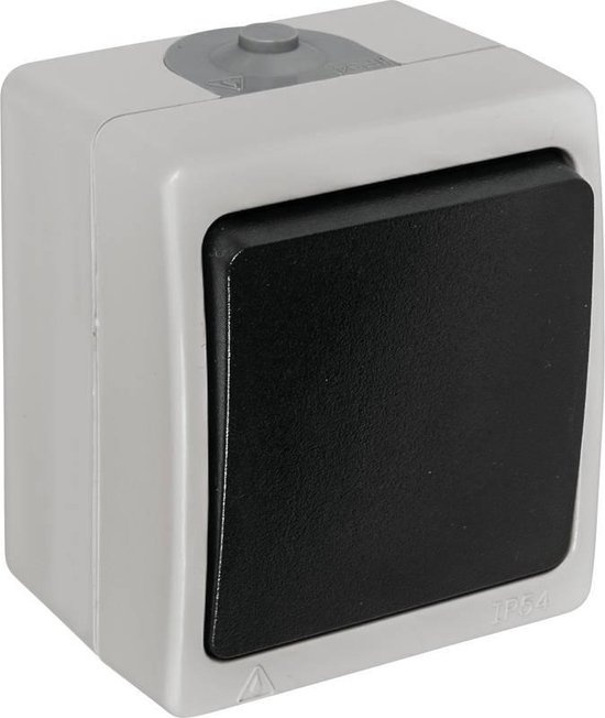 4002940401455 - SINTRA 40145 - Aufputz Steckdose 1-fach IP54 Anthrazitgrau 4002940401455 - SINTRA 40145 - Aufputz Steckdose 1-fach IP54 Anthrazitgrau