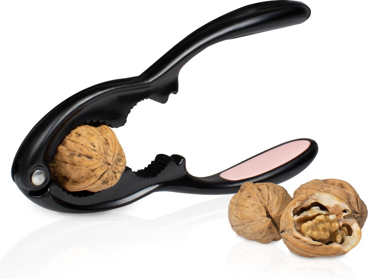 Nut in günstig Kaufen-Nimma® Nussknacker - 17 cm - Walnuss / Walnussknacker - Walnussknacker - Edelstahl - Schwarz. Nimma® Nussknacker - 17 cm - Walnuss / Walnussknacker - Walnussknacker - Edelstahl - Schwarz <![CDATA[Ein Nussknacker ist ein Küchenutensil, das jeder