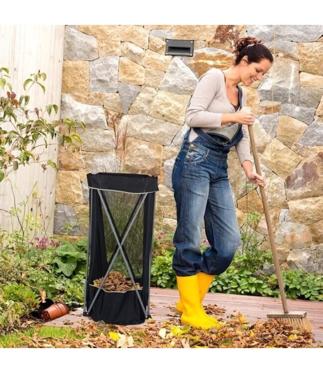 BWare relaxdays Gartenabfallsack Gartensack faltbar 130 L Sack