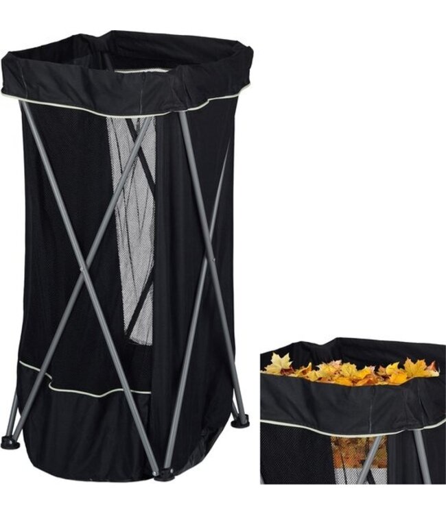 BWare relaxdays Gartenabfallsack Gartensack faltbar 130 L Sack