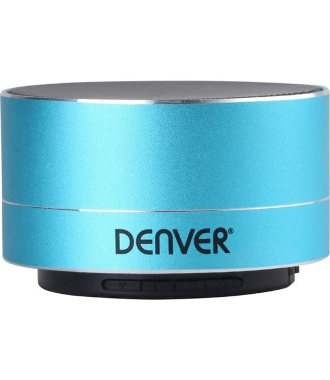 Denver BTS-32 Blau - Drahtloser Bluetooth-Lautsprecher