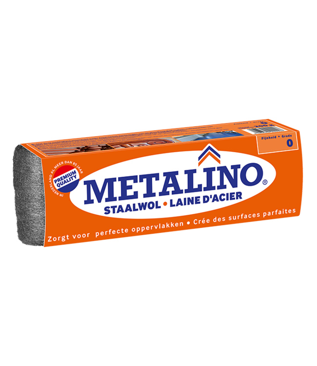 Metalino Stahlwolle - Feinheit 0 - 200 gr