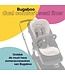 Bugaboo Doppel-Komfort-Sitzeinlagen für Kinderwagen - Fresh White